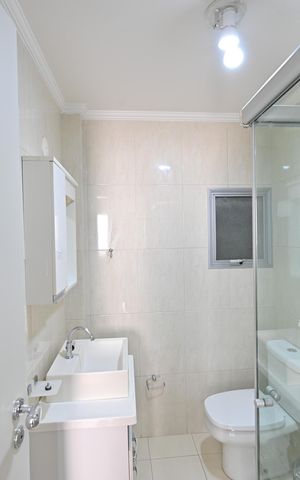 Apartamento à venda com 90m², 3 quartos e 1 vagaBanheiro da Suíte