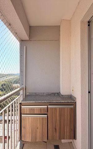 Apartamento à venda com 62m², 3 quartos e 1 vagaSacada