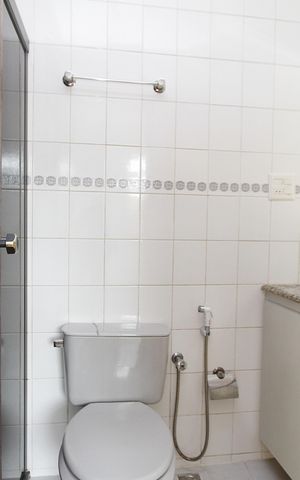 Apartamento para alugar com 132m², 3 quartos e 2 vagasBanheiro da Suíte