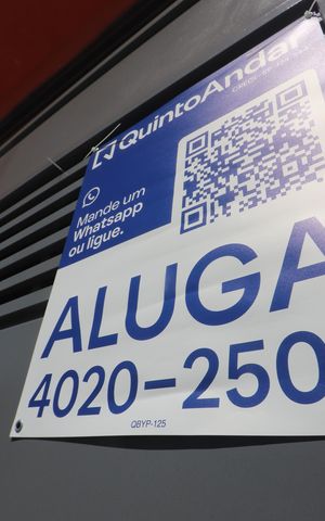 Casa para alugar com 100m², 2 quartos e 1 vagaPlaca