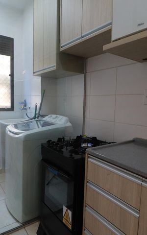 Apartamento para alugar com 52m², 2 quartos e 1 vagaCozinha 