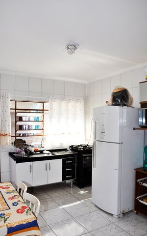 Casa à venda com 90m², 2 quartos e 1 vaga Casa à venda com 90m², 2 quartos e 1 vagaDetalhe - Cozinha