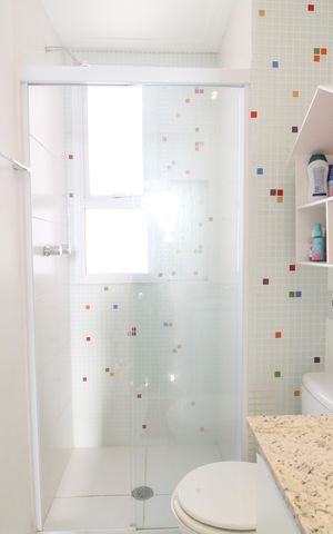 Apartamento à venda com 84m², 2 quartos e 2 vagasBanheiro Social