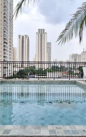 Studio para alugar com 27m², 1 quarto e sem vaga Studio para alugar com 27m², 1 quarto e sem vagaPiscina