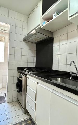 Apartamento à venda com 75m², 3 quartos e 2 vagasCozinha