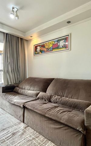 Apartamento à venda com 75m², 3 quartos e 2 vagasSala
