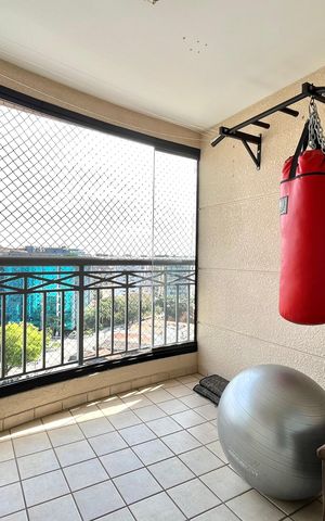 Apartamento à venda com 75m², 3 quartos e 2 vagasVaranda
