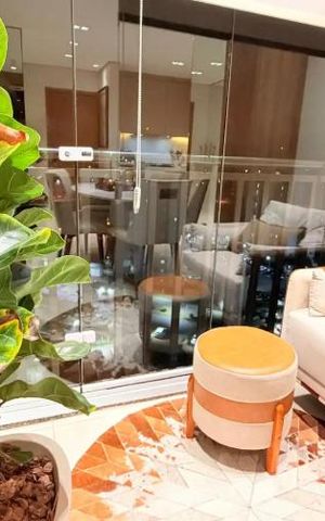 Apartamento à venda com 77m², 3 quartos e 2 vagas Apartamento à venda com 77m², 3 quartos e 2 vagasSala