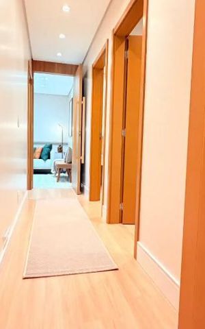 Apartamento à venda com 77m², 3 quartos e 2 vagas Apartamento à venda com 77m², 3 quartos e 2 vagasCorredor