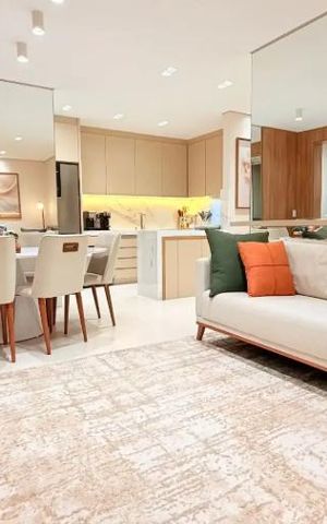 Apartamento à venda com 77m², 3 quartos e 2 vagas Apartamento à venda com 77m², 3 quartos e 2 vagasSala