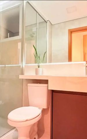 Apartamento à venda com 77m², 3 quartos e 2 vagas Apartamento à venda com 77m², 3 quartos e 2 vagasBanheiro
