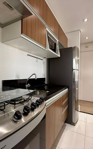 Apartamento à venda com 44m², 1 quarto e 1 vaga Apartamento à venda com 44m², 1 quarto e 1 vagaCozinha