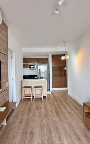 Apartamento à venda com 44m², 1 quarto e 1 vaga Apartamento à venda com 44m², 1 quarto e 1 vagaSala