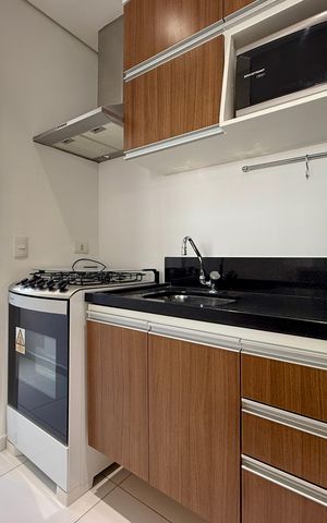 Apartamento à venda com 44m², 1 quarto e 1 vaga Apartamento à venda com 44m², 1 quarto e 1 vagaCozinha