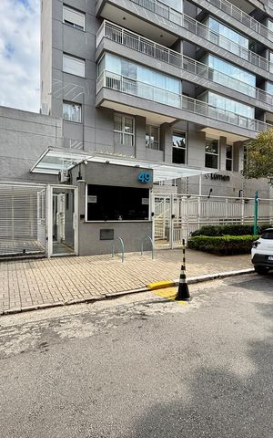 Apartamento à venda com 44m², 1 quarto e 1 vaga Apartamento à venda com 44m², 1 quarto e 1 vagaFachada