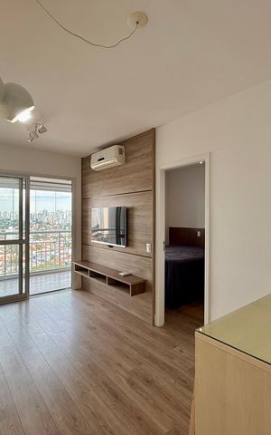 Apartamento à venda com 44m², 1 quarto e 1 vaga Apartamento à venda com 44m², 1 quarto e 1 vagaSala