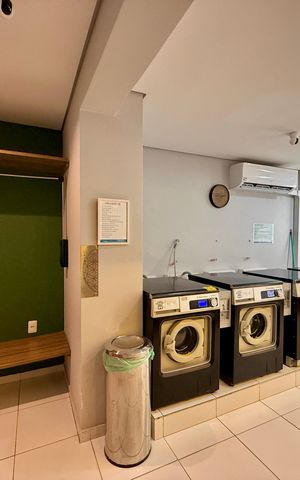 Apartamento à venda com 44m², 1 quarto e 1 vaga Apartamento à venda com 44m², 1 quarto e 1 vagaLavanderia