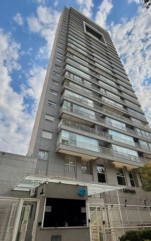 Apartamento à venda com 44m², 1 quarto e 1 vaga Apartamento à venda com 44m², 1 quarto e 1 vagaFachada