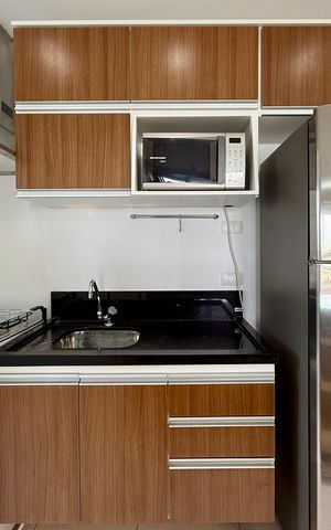 Apartamento à venda com 44m², 1 quarto e 1 vaga Apartamento à venda com 44m², 1 quarto e 1 vagaCozinha