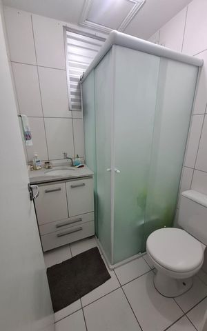 Apartamento à venda com 66m², 2 quartos e 1 vaga Apartamento à venda com 66m², 2 quartos e 1 vagaBanheiro
