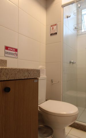 Apartamento para alugar com 79m², 2 quartos e 1 vagaStudio - Banheiro