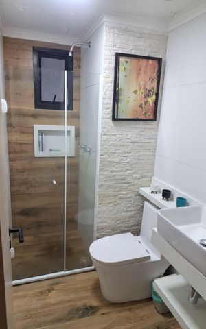Apartamento para alugar com 66m², 2 quartos e 1 vaga Apartamento para alugar com 66m², 2 quartos e 1 vagaBanheiro