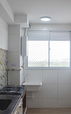 Apartamento para alugar com 40m², 2 quartos e 1 vagaCozinha e Área de Serviço
