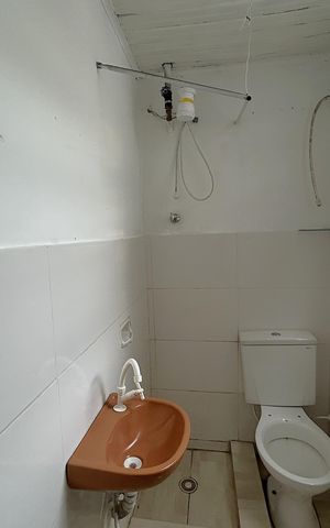 Casa para alugar com 40m², 1 quarto e sem vagaBanheiro