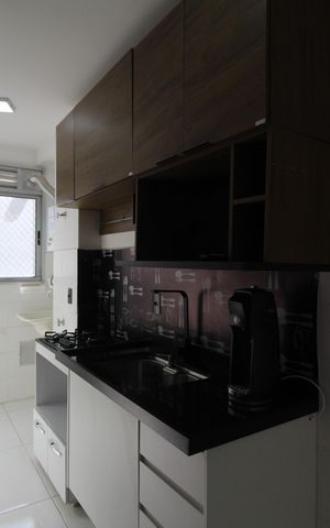 Apartamento à venda com 50m², 2 quartos e 1 vagaCozinha e Área de Serviço