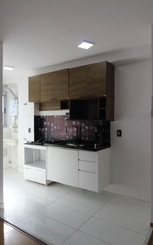Apartamento à venda com 50m², 2 quartos e 1 vagaCozinha e Área de Serviço