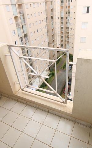 Apartamento à venda com 46m², 2 quartos e 1 vagaVaranda