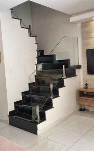 Casa de condomínio à venda com 70m², 2 quartos e 1 vaga