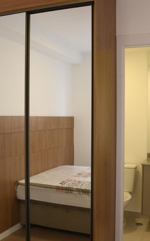 Apartamento para alugar com 24m², 1 quarto e sem vagaQuarto