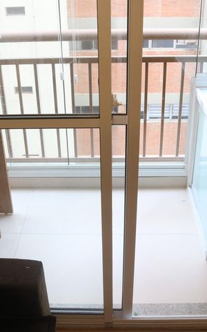 Apartamento para alugar com 24m², 1 quarto e sem vagaVaranda