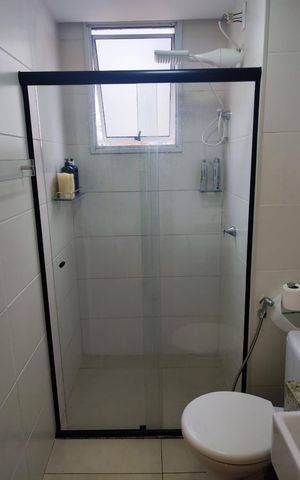 Apartamento para alugar com 76m², 3 quartos e 2 vagas Apartamento para alugar com 76m², 3 quartos e 2 vagasBanheiro