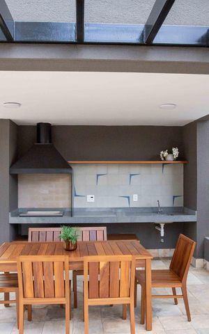 Apartamento à venda com 40m², 2 quartos e sem vagaChurrasqueira