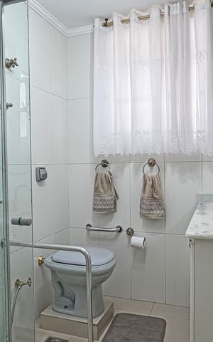 Apartamento para alugar com 128m², 3 quartos e 1 vagaBanheiro da Suíte