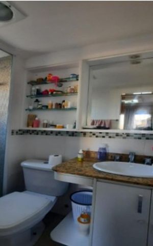Apartamento à venda com 69m², 3 quartos e 2 vagas Apartamento à venda com 69m², 3 quartos e 2 vagasBanheiro 1