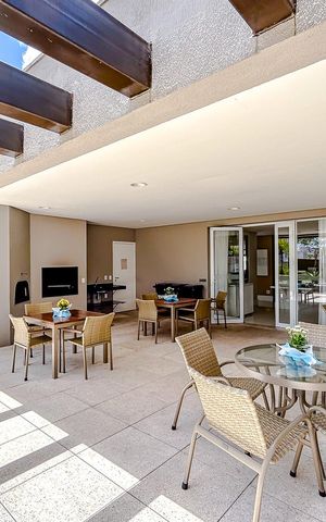 Studio à venda com 37m², 1 quarto e 1 vagaÁrea comum - Churrasqueira