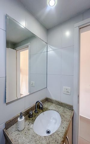 Studio à venda com 37m², 1 quarto e 1 vagaBanheiro