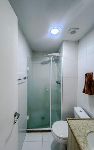 Studio à venda com 37m², 1 quarto e 1 vagaBanheiro