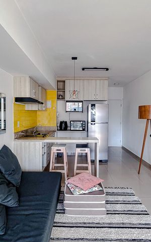 Studio à venda com 37m², 1 quarto e 1 vagaStudio