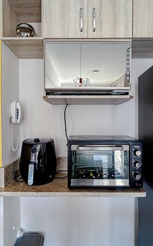 Studio à venda com 37m², 1 quarto e 1 vagaCozinha