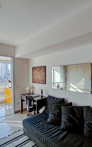 Studio à venda com 37m², 1 quarto e 1 vagaStudio