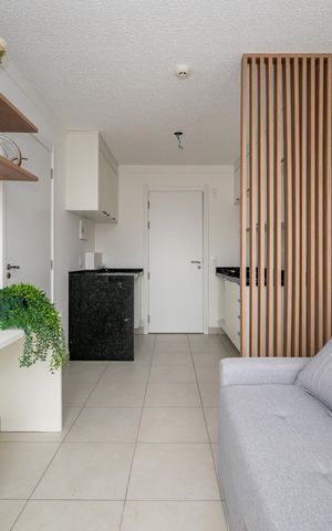 Studio à venda com 26m², 1 quarto e sem vagaStudio