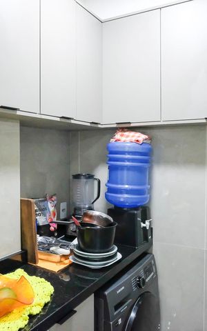 Apartamento à venda com 50m², 2 quartos e 1 vagaCozinha e área de serviço