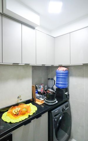 Apartamento à venda com 50m², 2 quartos e 1 vagaCozinha e área de serviço