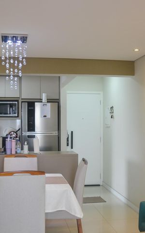 Apartamento à venda com 57m², 2 quartos e 2 vagasSala