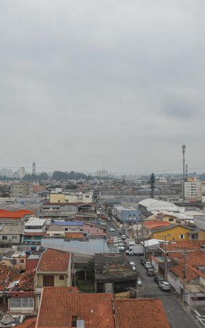 Apartamento à venda com 57m², 2 quartos e 2 vagasQuarto 2 suíte - vista