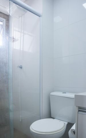 Apartamento à venda com 57m², 2 quartos e 2 vagasBanheiro social